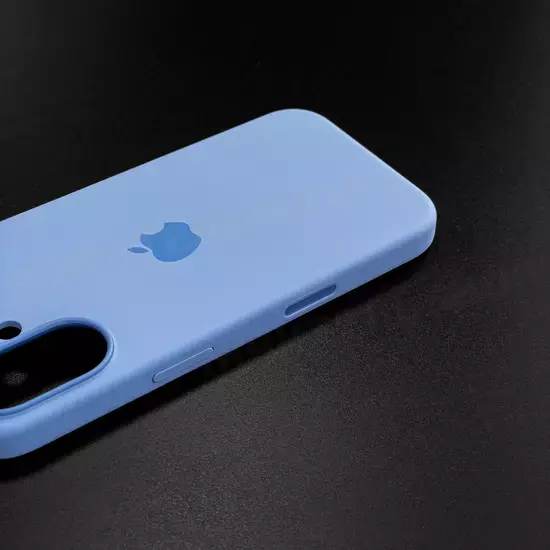 Чехол iPhone 16 Silicone Case (MagSafe + Camera Control) Periwinkle