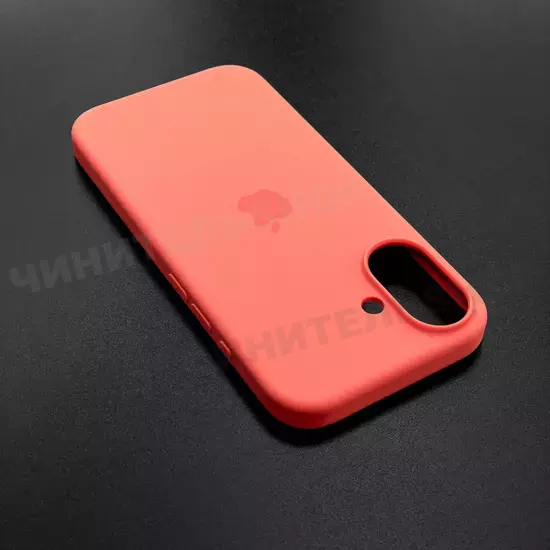 Чехол iPhone 16 Silicone Case (MagSafe + Camera Control) Tangerine