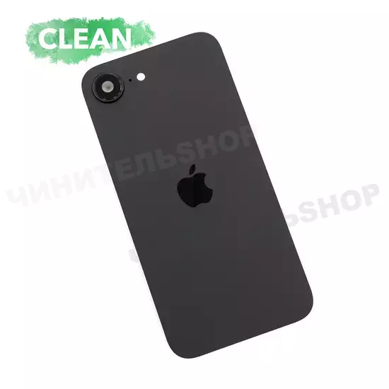 Задняя крышка iPhone 16e со шлейфом (Black)