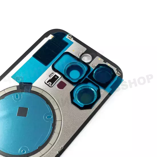 Задняя крышка iPhone 16 Pro (Natural Titanium)