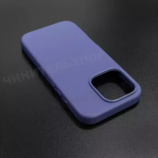 Чехол iPhone 16 Pro Leather Case (MagSafe) Lavender