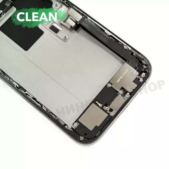 Средняя часть iPhone 16 Pro Max в сборе со шлейфами