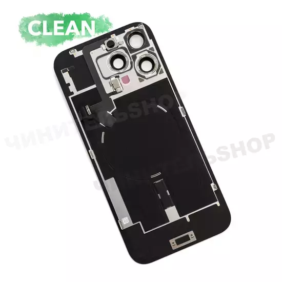 Задняя крышка iPhone 16 Pro Max Оригинал с разбора Со шлейфом (Clean)