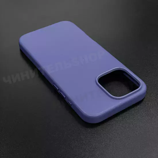Чехол iPhone 16 Pro Max Leather Case (MagSafe) Lavender