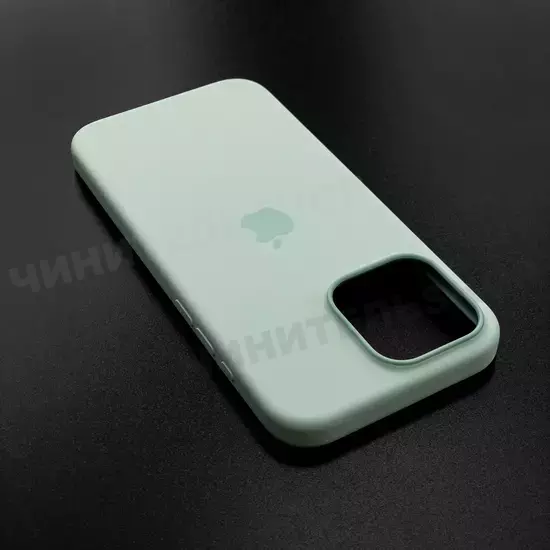Чехол iPhone 16 Pro Max Silicone Case (MagSafe + Camera Control) Aquamarine