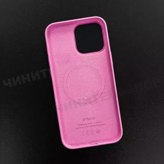 Чехол iPhone 16 Pro Max Silicone Case (MagSafe + Camera Control) Peony