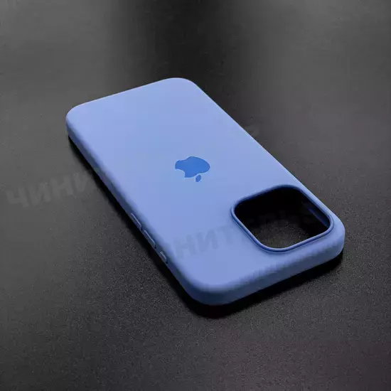 Чехол iPhone 16 Pro Max Silicone Case (MagSafe + Camera Control) Periwinkle