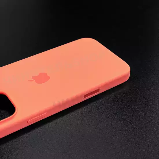 Чехол iPhone 16 Pro Max Silicone Case (MagSafe + Camera Control) Tangerine