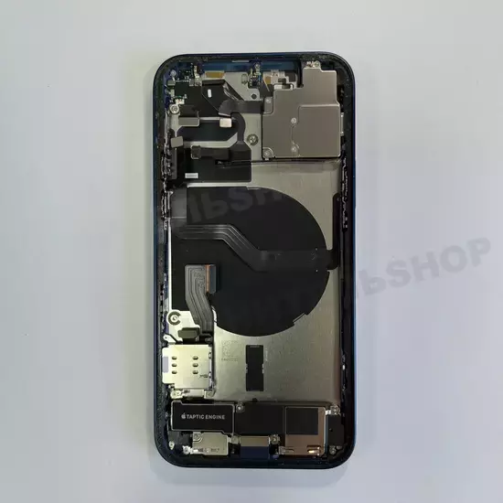 Корпус iPhone 12 (Синий) с Разбора со скидкой