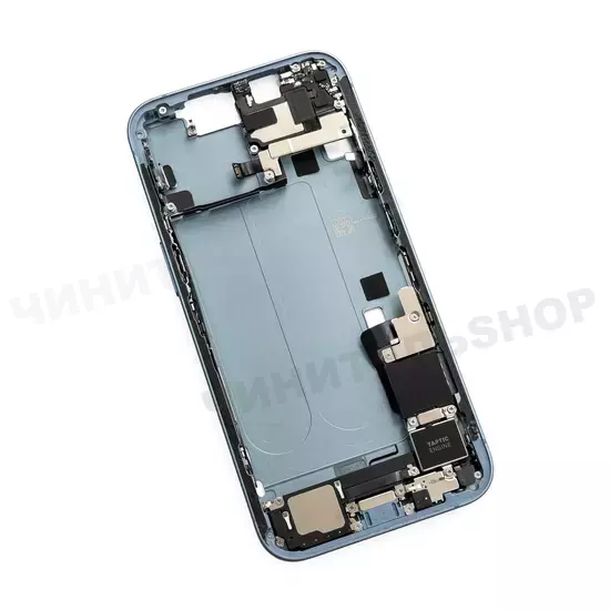 Корпус iPhone 14 (Blue) в сборе без крышки Корпус iPhone 14 (Blue) в сборе без крышки