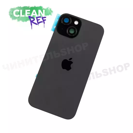 Восстановленная Задняя крышка iPhone 15 (Black) Восстановленная Задняя крышка iPhone 15 (Black)