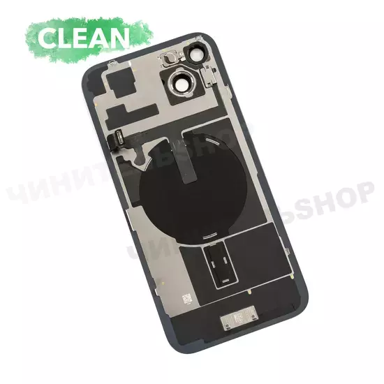 Задняя крышка iPhone 15 Plus (Black) со шлейфом