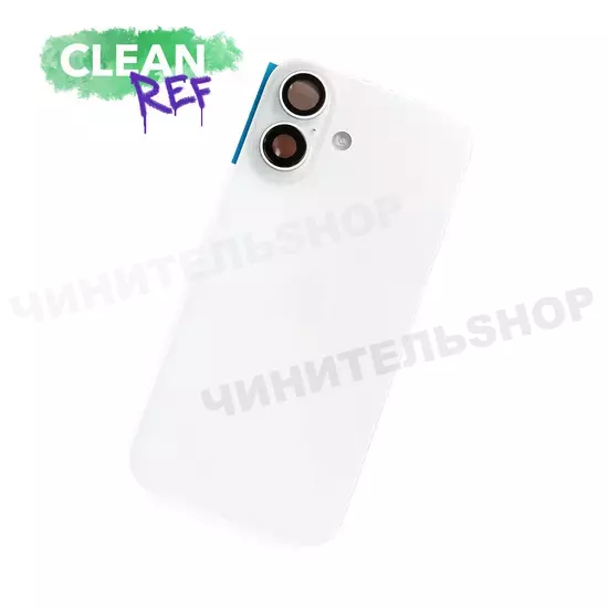 Восстановленная Задняя крышка iPhone 16 (White)