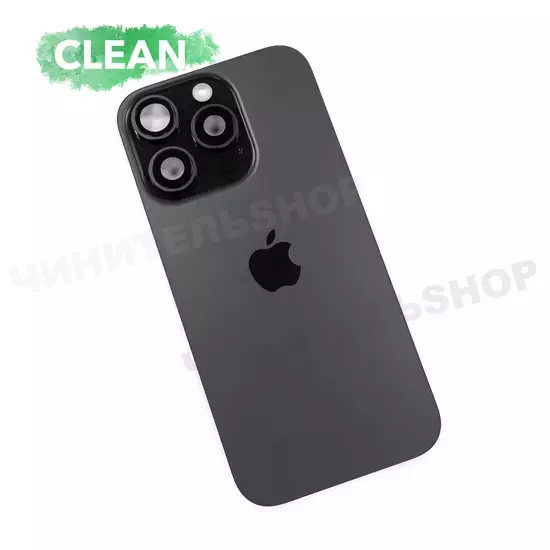 Задняя крышка iPhone 16 Pro Оригинал с разбора Со шлейфом (Clean)