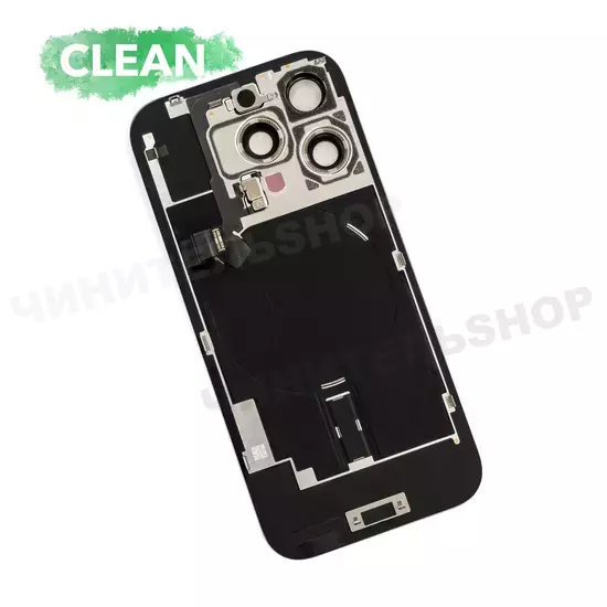 Задняя крышка iPhone 16 Pro Оригинал с разбора Со шлейфом (Clean)