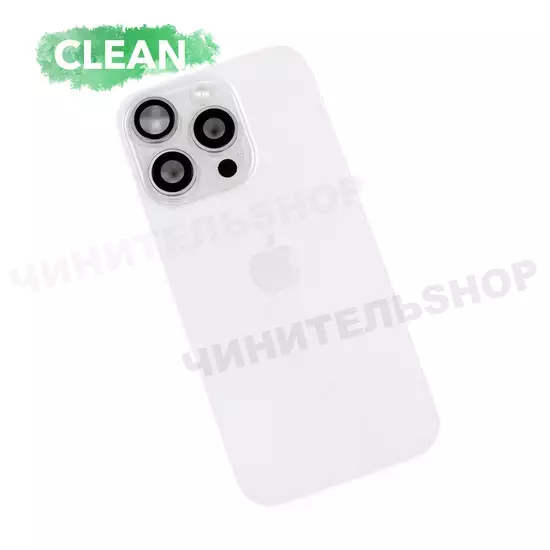 Задняя крышка iPhone 16 Pro Оригинал с разбора Со шлейфом (Clean)