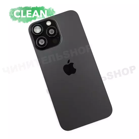 Задняя крышка iPhone 16 Pro Max Оригинал с разбора Со шлейфом (Clean)