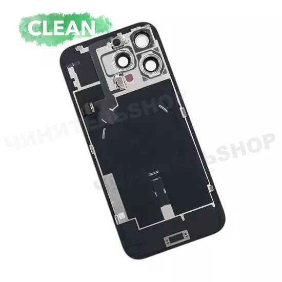 Задняя крышка iPhone 16 Pro Max Оригинал с разбора Со шлейфом (Clean)