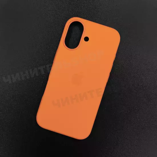 Чехол iPhone 17 Silicone Case (MagSafe) Orange