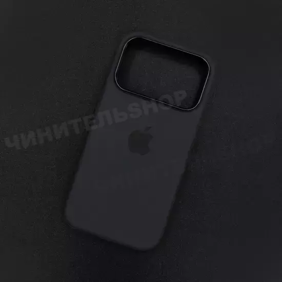 Чехол iPhone 17 Pro Silicone Case (MagSafe + Camera Control) Black