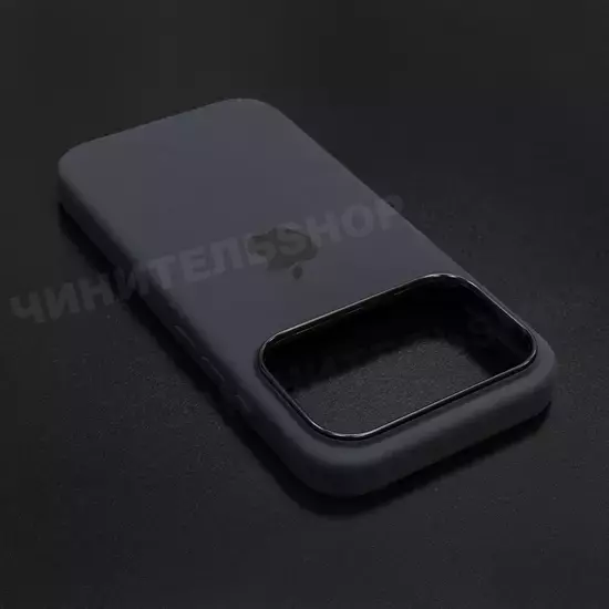 Чехол iPhone 17 Pro Silicone Case (MagSafe + Camera Control) Black