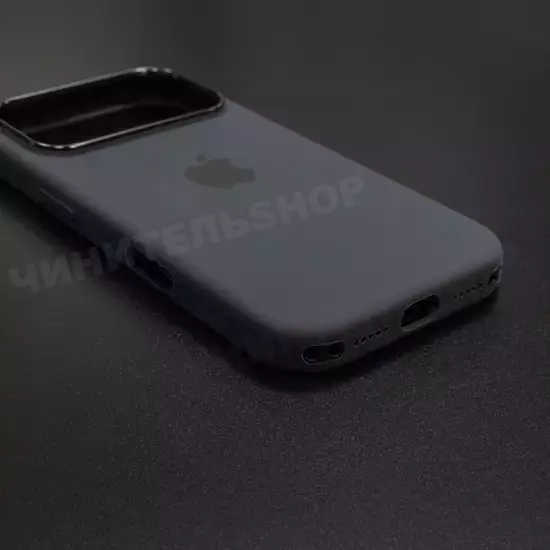 Чехол iPhone 17 Pro Silicone Case (MagSafe + Camera Control) Black