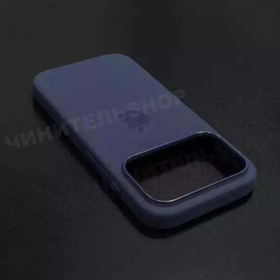 Чехол iPhone 17 Pro Silicone Case (MagSafe + Camera Control) Midnight