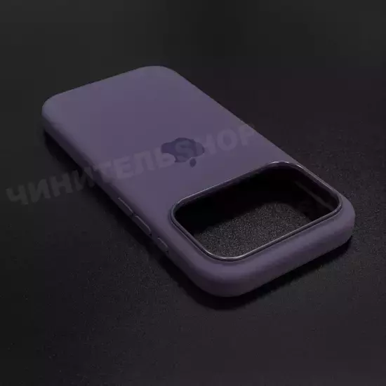 Чехол iPhone 17 Pro Silicone Case (MagSafe + Camera Control) Purple Fog