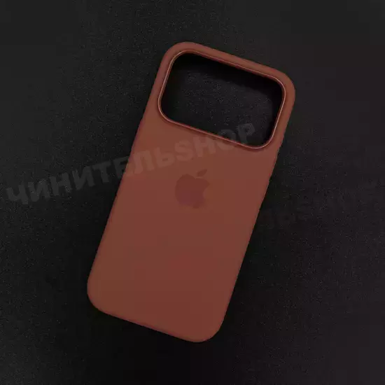 Чехол iPhone 17 Pro Silicone Case (MagSafe) Terra Cota