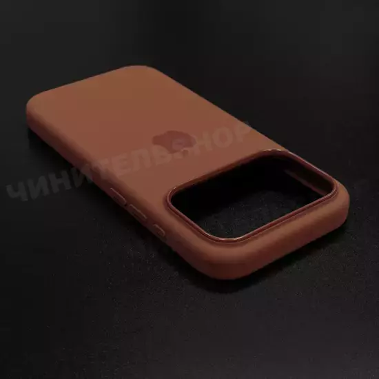 Чехол iPhone 17 Pro Silicone Case (MagSafe) Terra Cota