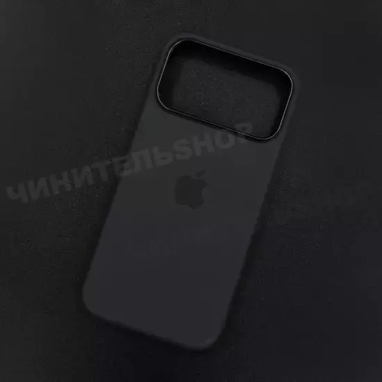 Чехол iPhone 17 Pro Max Silicone Case (MagSafe) Black