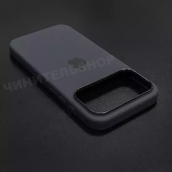 Чехол iPhone 17 Pro Max Silicone Case (MagSafe) Black