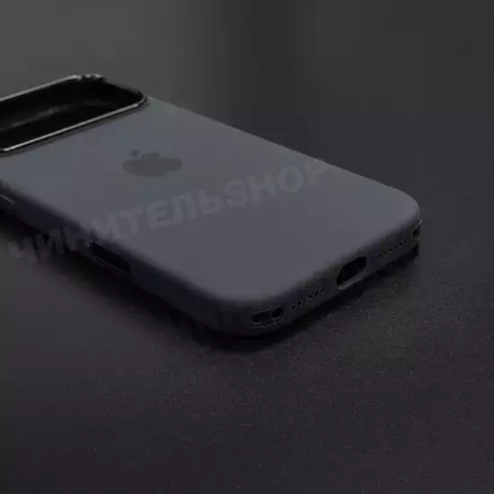 Чехол iPhone 17 Pro Max Silicone Case (MagSafe + Camera Control) Black