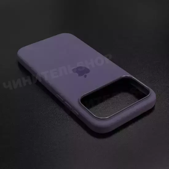 Чехол iPhone 17 Pro Max Silicone Case (MagSafe) Purple Fog