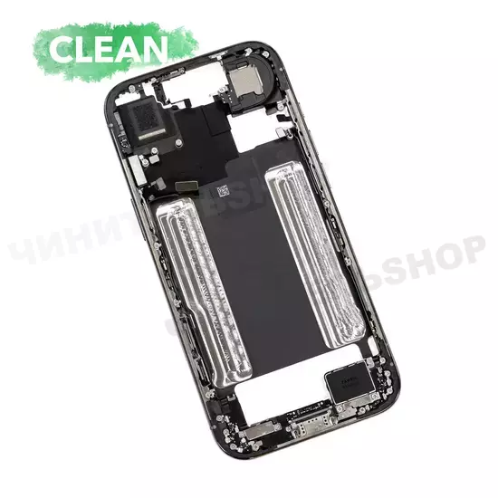 Средняя часть iPhone Air в сборе со шлейфами (Clean)