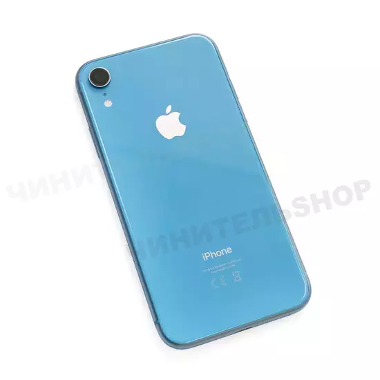 Корпус iPhone XR (Голубой) с Разбора