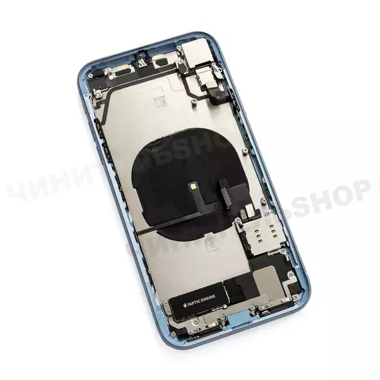 Корпус iPhone XR (Голубой) с Разбора