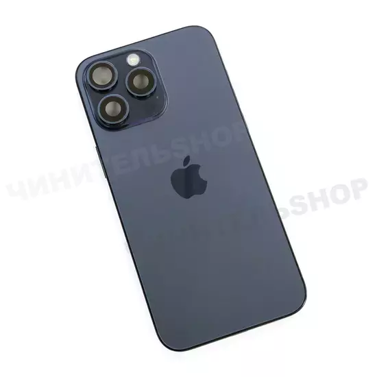 Корпус iPhone 15 Pro Max (Blue Titanium) в сборе
