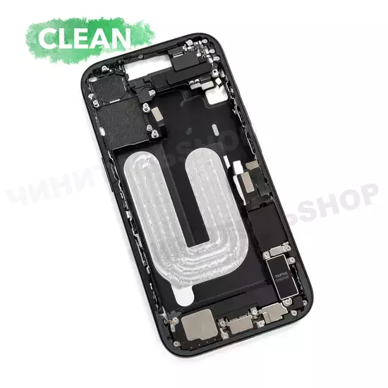 Корпус iPhone 16 в сборе с кнопкой Camera Control (Black) со скидкой