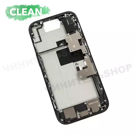 Средняя часть iPhone 16 Pro (Black Titanium) в сборе со скидкой