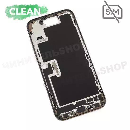 Средняя часть iPhone 16 Pro Max в сборе (без физической SIM-карты) Desert Titanium