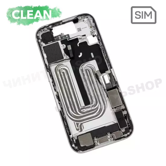Корпус iPhone 17 в сборе (c физической SIM-картой)