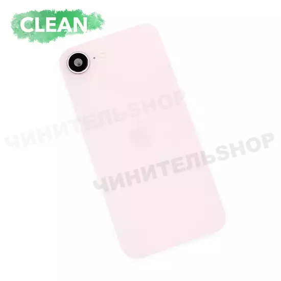 Задняя крышка iPhone 17e со шлейфом (Soft Pink)