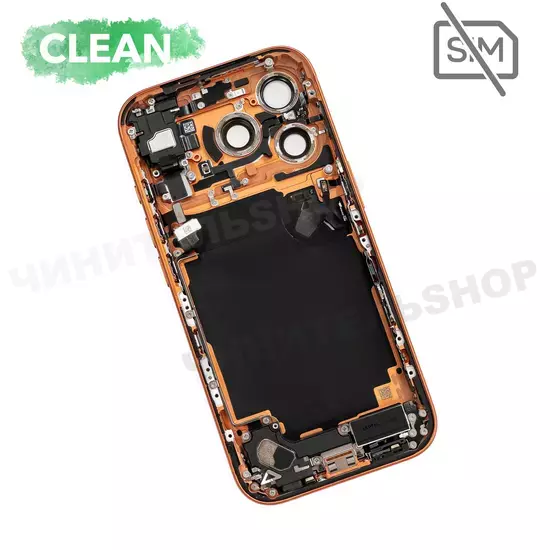 Корпус iPhone 17 Pro в сборе (без физической SIM-карты)