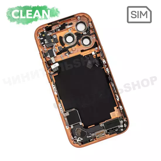 Корпус iPhone 17 Pro в сборе (c физической SIM-картой)
