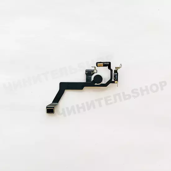 Шлейф вспышки и фронтального микрофона iPhone 14 Pro Max