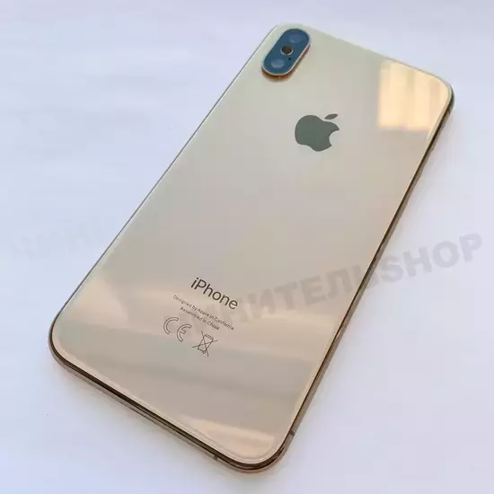Корпус iPhone XS (золотой)