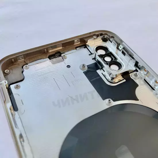 Корпус iPhone XS (золотой)