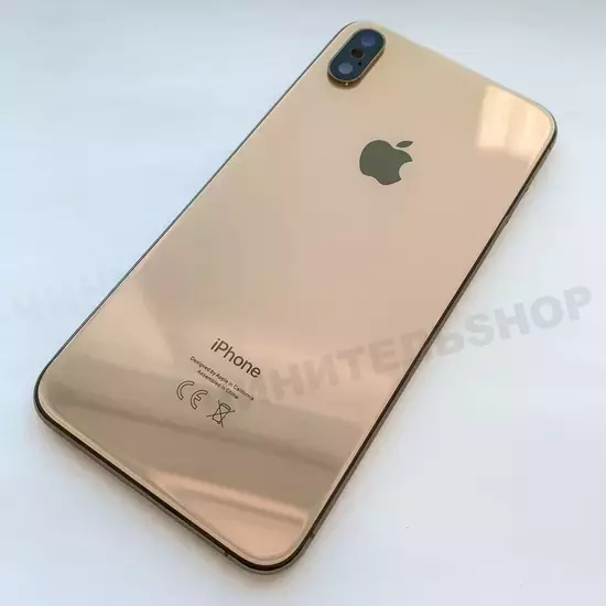 Корпус iPhone XS Max (Золотой)