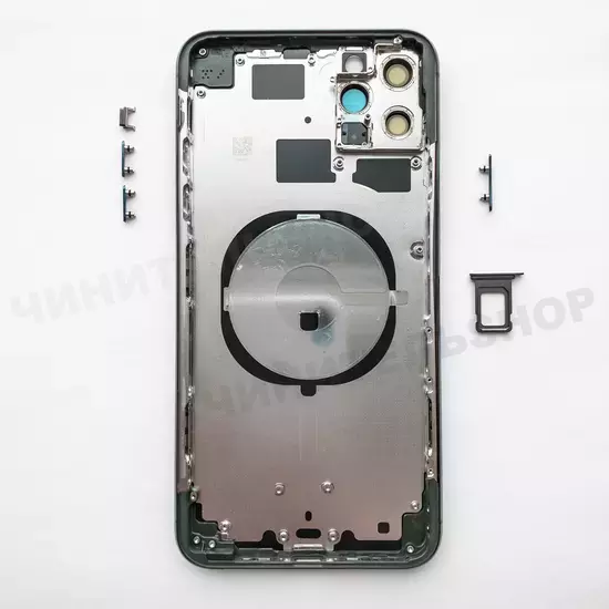 Корпус iPhone 11 Pro Max (Тёмно-зелёный)